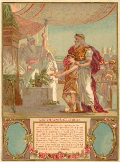 Scene from the Childhood of Hannibal by French School